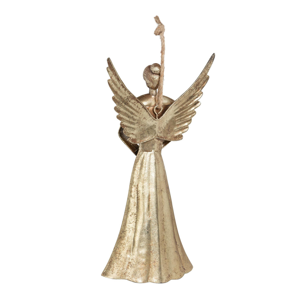 Angel Iron Bell, 14"H