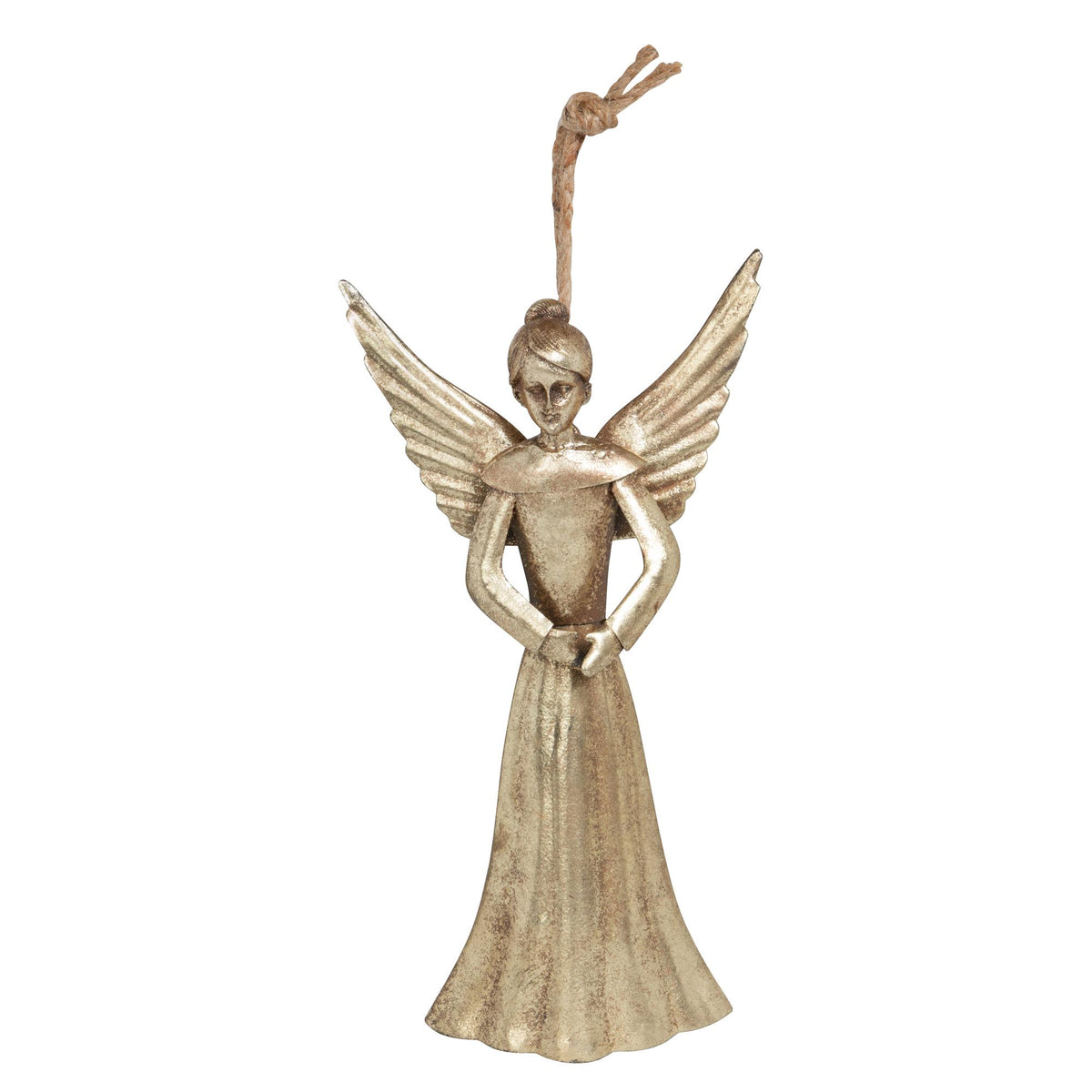 Angel Iron Bell, 9.75"H