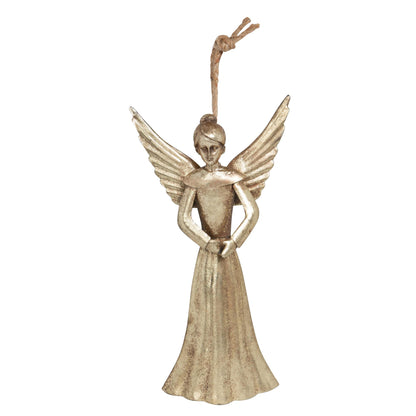 Angel Iron Bell, 9.75"H
