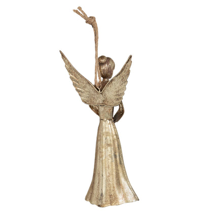 Angel Iron Bell, 9.75"H