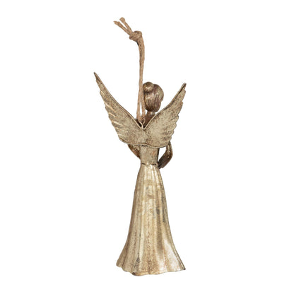 Angel Iron Bell, 9.75"H