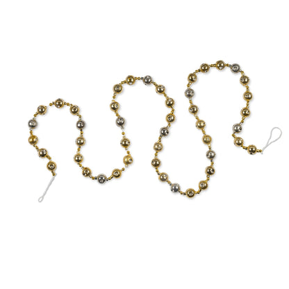 Boxed Gold Glass Bead Garland, 72"L
