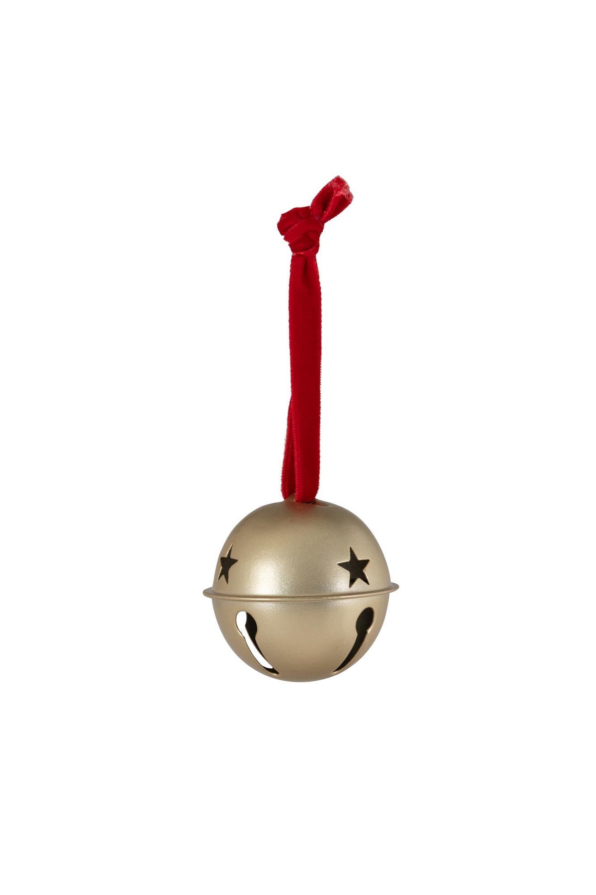 2.36" Gold Metal Bell Ornament