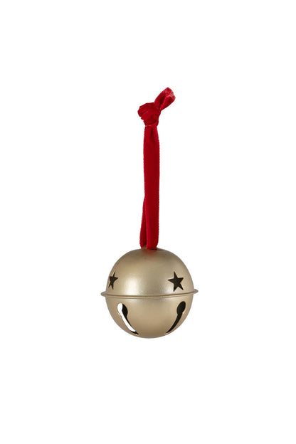 2.36" Gold Metal Bell Ornament