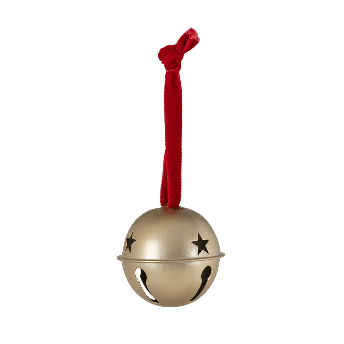 2.36" Gold Metal Bell Ornament