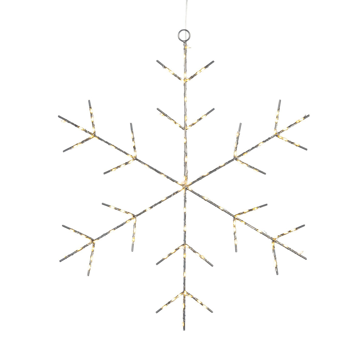 LED Snowflake with Twinkle Lights, 18"D