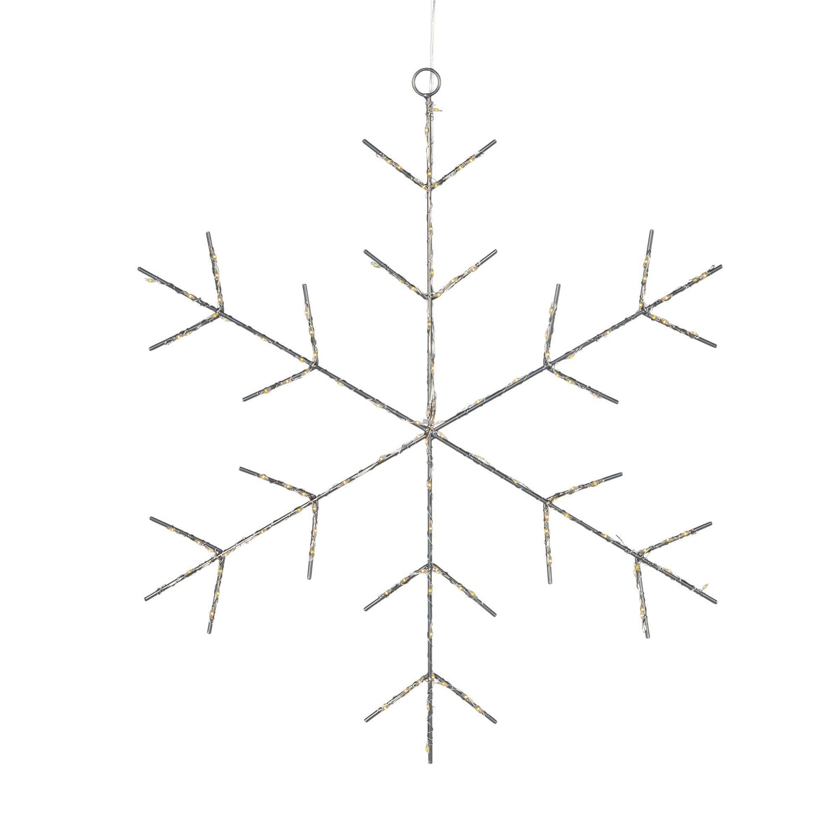 LED Snowflake with Twinkle Lights, 18"D