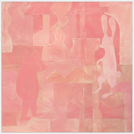Abstract Study #18 Pink