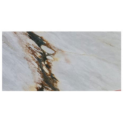 Alpina White Marble Polished Floor and Wall Tile - Large Format - Livfloors Collection