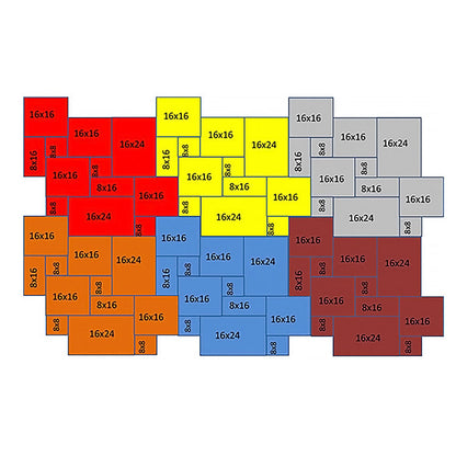 Fume Gray Versailles Marble Pattern Floor and Wall Tile - Livfloors Collection