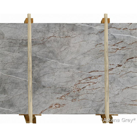 Astana Gray Marble Slabs Polished - Full Truckload