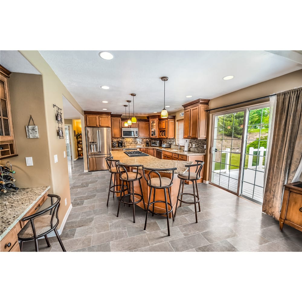 Atlantic Grey Marble Floor and Wall Tile Polished - Livfloors Collection