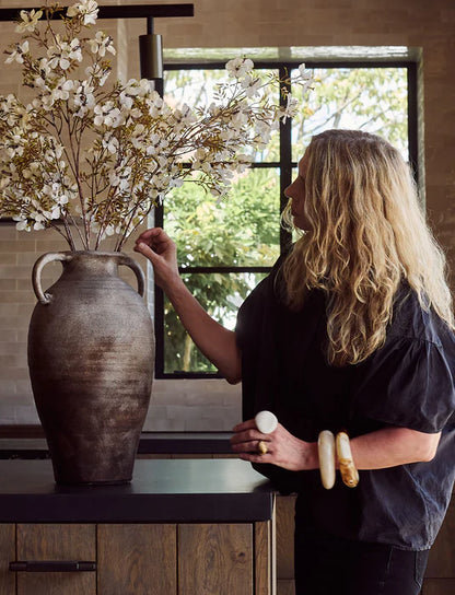 Liz Linen Pinch Please Ready Made Curtain with Blackout Thermal Lining