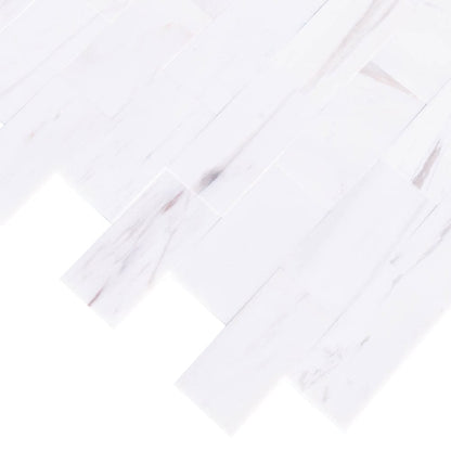 Bianco Dolomite Marble Tile Honed-Floor Collection - Livfloors Collection