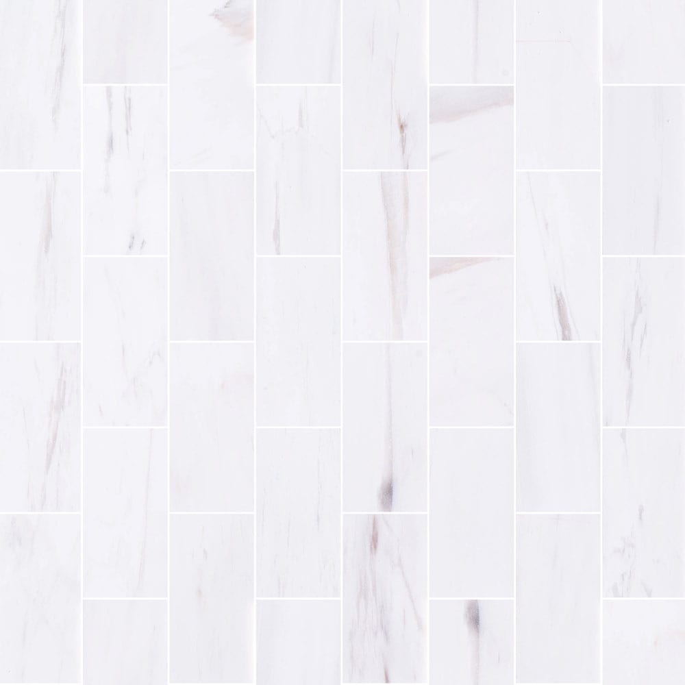 Bianco Dolomite Marble Tile Honed-Floor Collection - Livfloors Collection