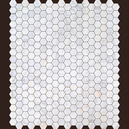Bianco Ibiza White Marble Tumbled Mosaic Floor and Wall Tile - Livfloors Collection