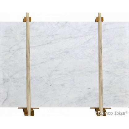 Bianco Ibiza White Bookmatching Marble Slabs Polished - Livfloors Collection