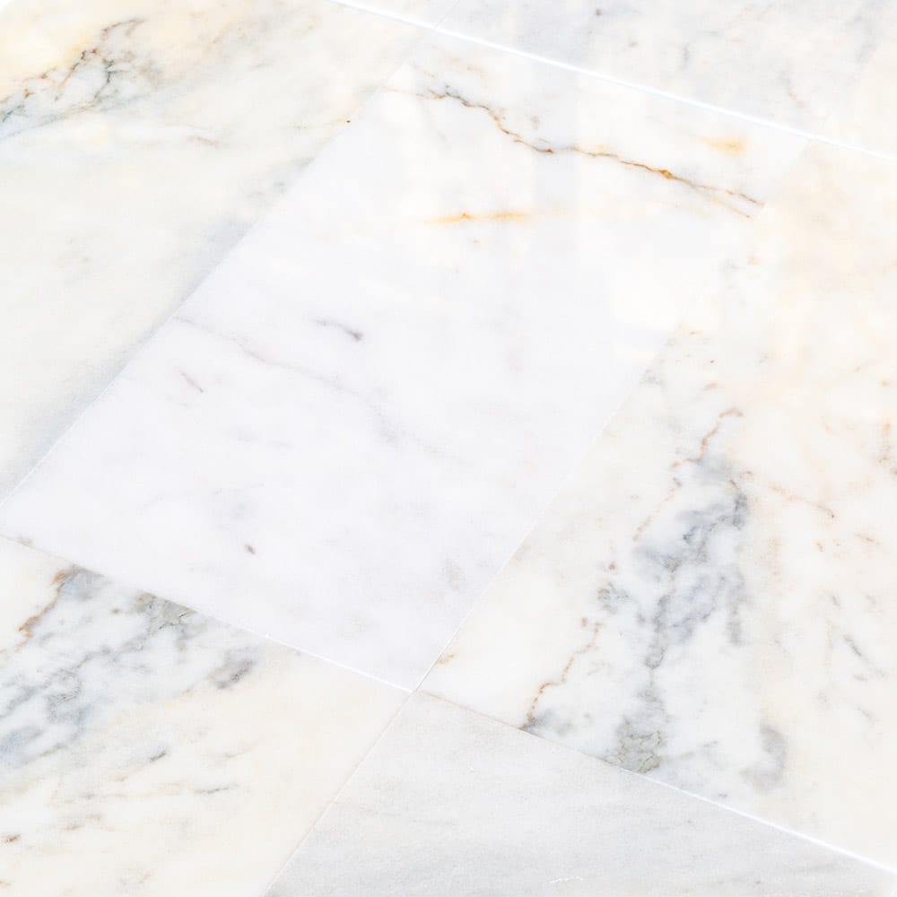 Bianco Ibiza White Marble Floor and Wall Tile - Livfloors Collection
