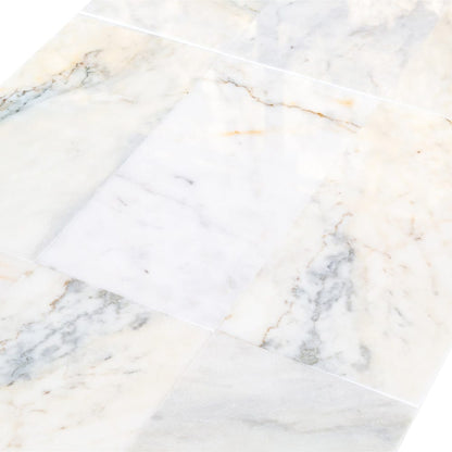 Bianco Ibiza White Marble Floor and Wall Tile - Livfloors Collection