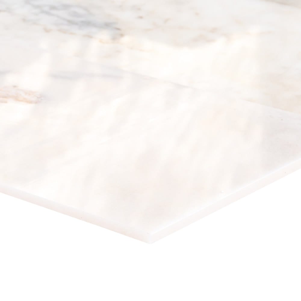 Bianco Ibiza White Marble Floor and Wall Tile - Livfloors Collection