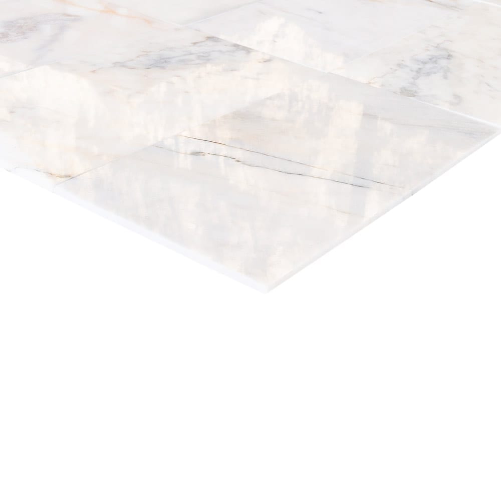 Bianco Ibiza White Marble Floor and Wall Tile - Livfloors Collection