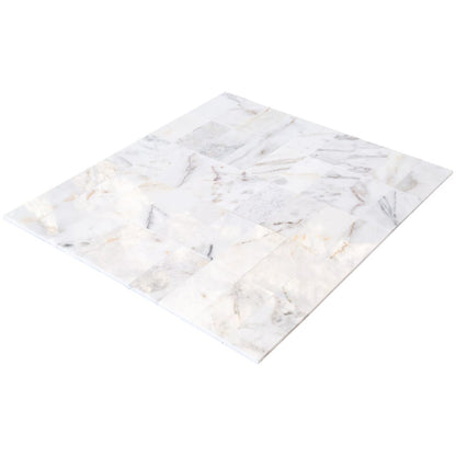 Bianco Ibiza White Marble Floor and Wall Tile - Livfloors Collection