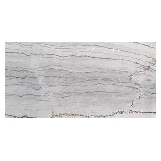 Bianco Massa Exotic Marble Polished Floor and Wall Tile - Large Format - Livfloors Collection