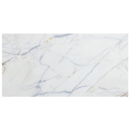 Bianco Rigata Exotic Marble Polished Floor and Wall Tile - Large Format - Livfloors Collection