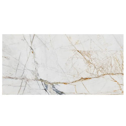 Bianco Rigata Exotic Marble Polished Floor and Wall Tile - Large Format - Livfloors Collection
