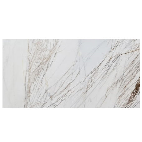 Bianco Rigata Exotic Marble Polished Floor and Wall Tile - Large Format - Livfloors Collection