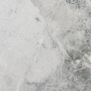 Close-up of gray marble with subtle veining