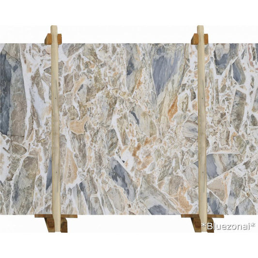 Bluezonai Bookmatching Marble Slabs Polished - Full Truckload