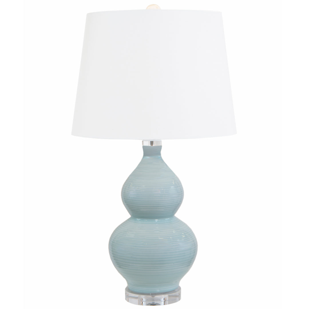 Capri Pale Blue Table Lamp
