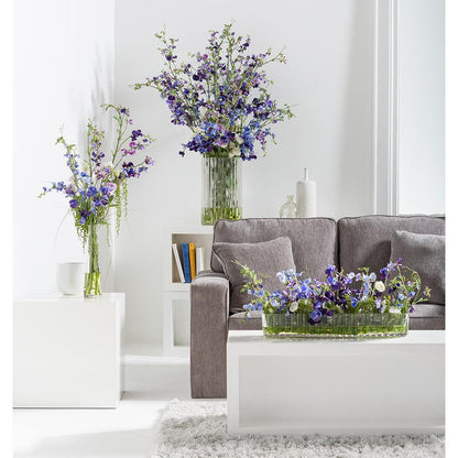 Sweeet Pea Ranunculus Artifical Faux Botanical Flower Arrangement