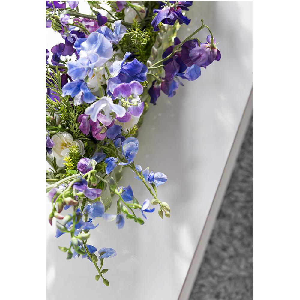 Sweeet Pea Ranunculus Artifical Faux Botanical Flower Arrangement