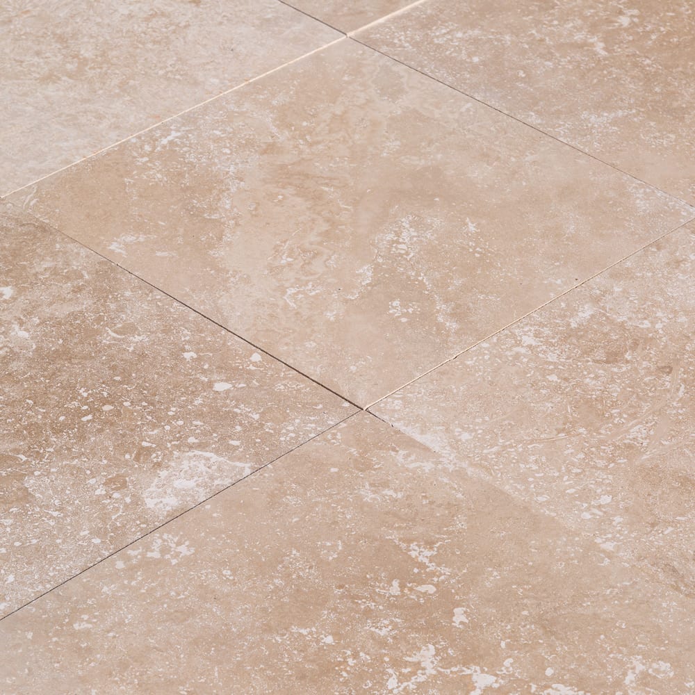 Classic Beige Travertine Honed Floor and Wall Tile - Livfloors Collection