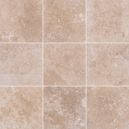 Classic Beige Travertine Honed Floor and Wall Tile - Livfloors Collection