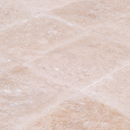 Classic Light Travertine Honed Floor and Wall Tile - Livfloors Collection