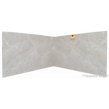 Cleopatra Beige Bookmatching Marble Slabs Polished - Livfloors Collection