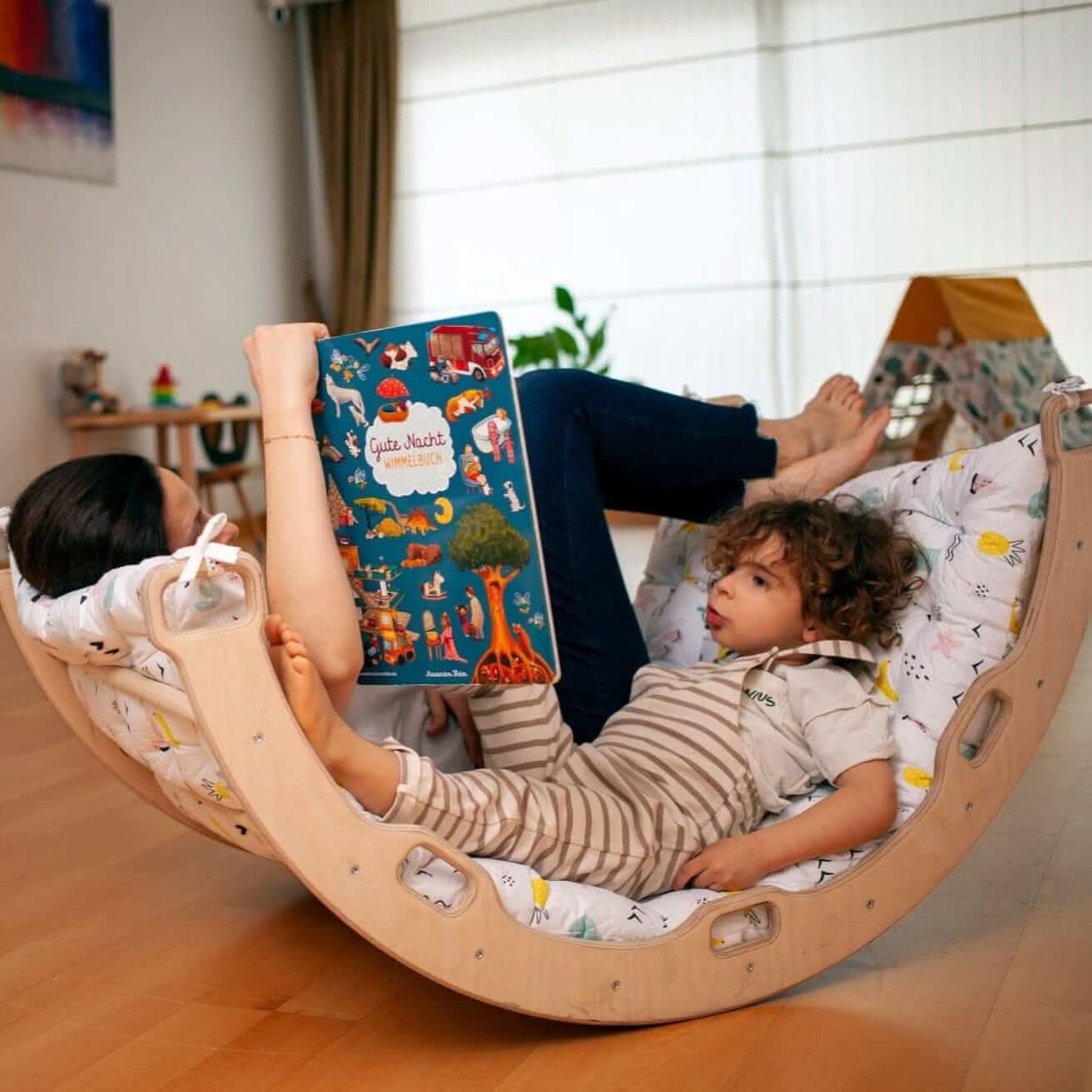 Climbing Arch with Flamingo Pillow | Montessori Play Set – Maison de ...