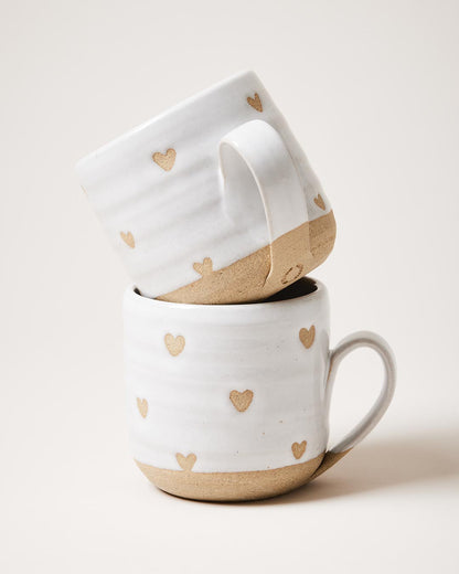 Confetti Heart Mug
