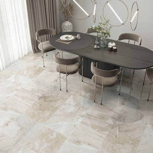 Diana Royal Beige Marble Polished Floor and Wall Tile-Large Format - Livfloors Collection