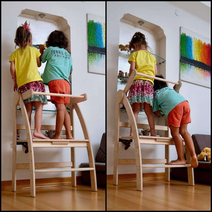 Double or Single Size Montessori Toddler Tower