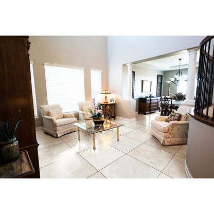 French Vanilla Cream Harmony Marble Floor and Wall Tile - Livfloors Collection