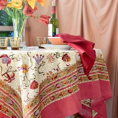 French Tablecloth Fleur des Indes
