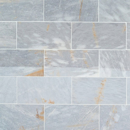 Fume Gray Marble Floor and Wall Tile - Livfloors Collection