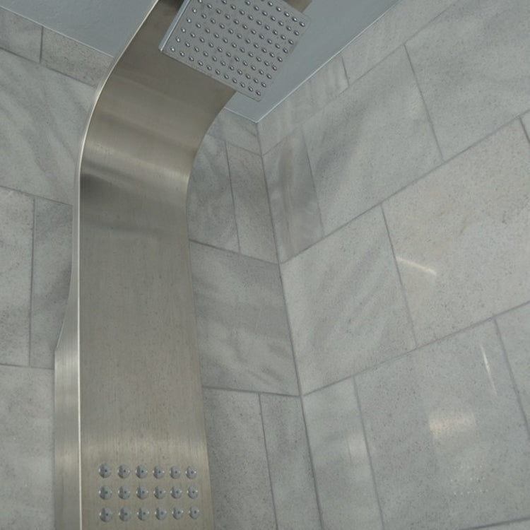 Fume Gray Marble Floor and Wall Tile - Livfloors Collection