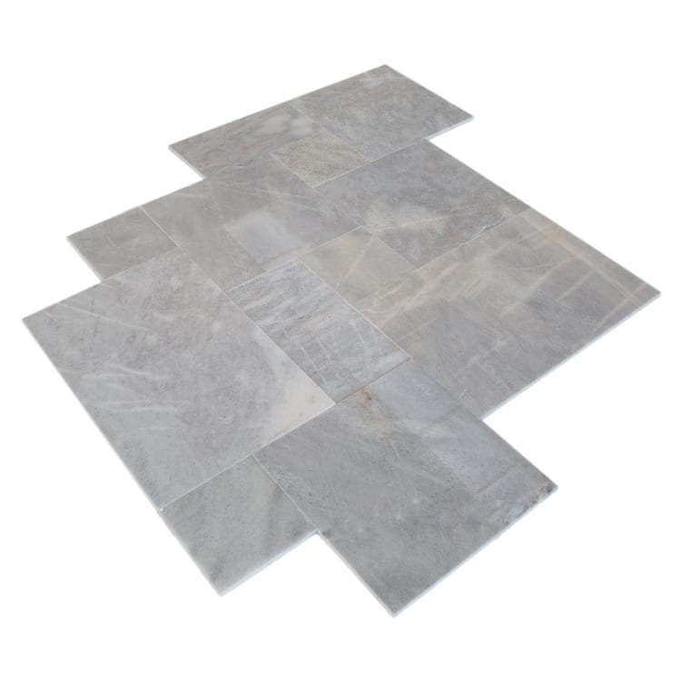 Fume Gray Versailles Marble Pattern Floor and Wall Tile - Livfloors Collection