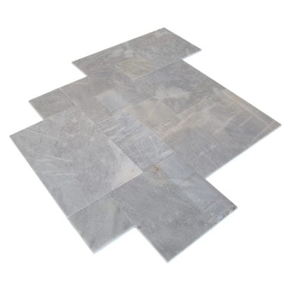 Fume Gray Versailles Marble Pattern Floor and Wall Tile - Livfloors Collection