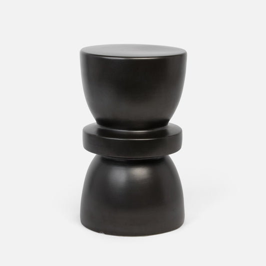 Binx Stool Black Matte Ceramic